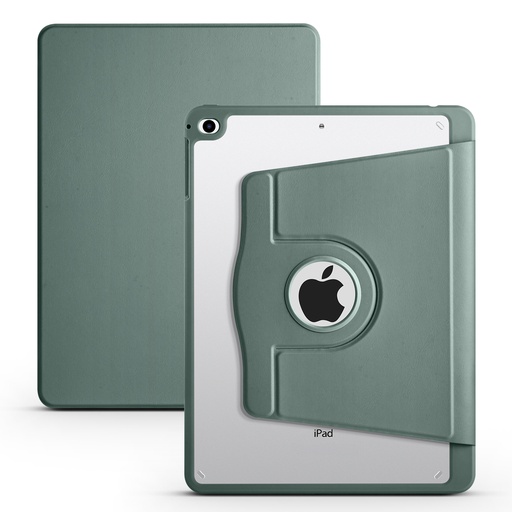 [CS-IP10-RFB-DGR] Rotating Full Body Magnet Case for iPad 11 (2025) / iPad 10 (2022) - Dark Green