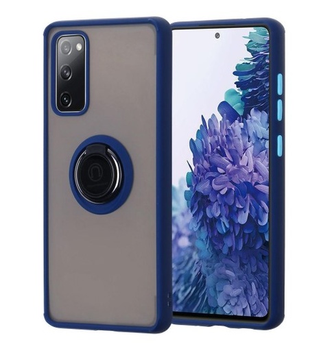 [CS-A55-MTR-NBL] Matte Ring Case for Galaxy A55 - Navy Blue