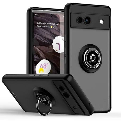 [CS-GP7-MTR-BK] Matte Ring Case for Google Pixel 7 - Black
