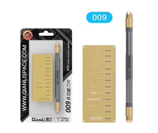 [TL-DAT-QI-B009] QianLi 009 12 Piece Multi-Function Blades For BGA / IC Cleaning