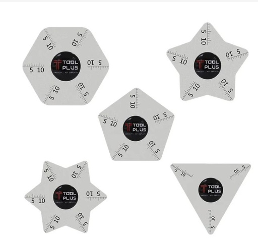 [TL-OP-QI-SMPT] QianLi Soft Metal Sheet for Mobile Phone LCD Screen Opening Picks Pry Repair Tool (5 Kinds 0.1 mm.)