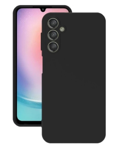 [CS-A04S-PMS-BK] Premium Silicone Case for Galaxy A04S - Black