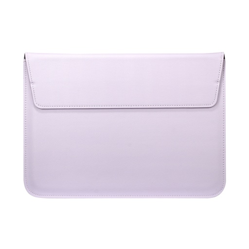 [CS-MB-15-FB-PN] PU Leather Sleve Case with Stand for Macbook 15 Inch - Pink