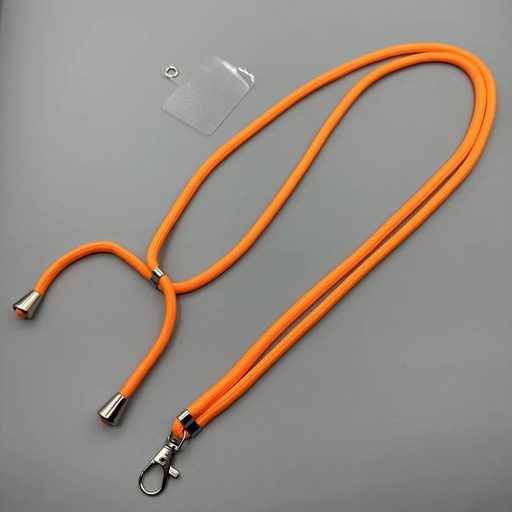 [AC-CLS-5M-OR] Crossbody Lanyard Strap (5mm Thick) - Orange