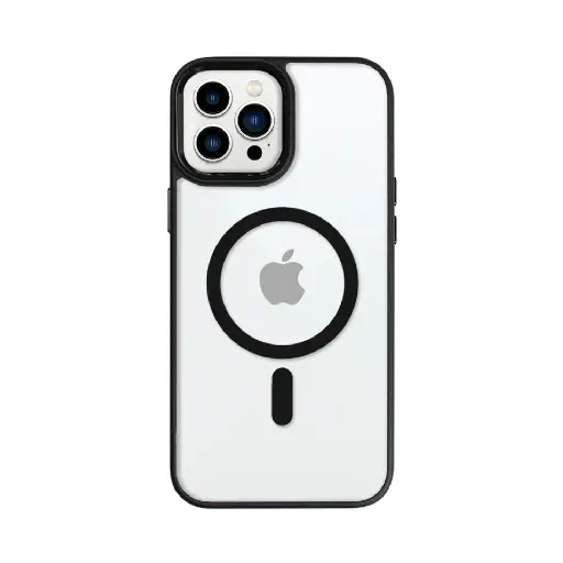 [CS-I13PM-CFC-BK] Clear Focus Case with Magsafe for  iPhone 13 ProMax / 12 ProMax - Black