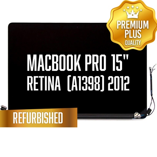 [LCD-MB-A1398-ALL] Complete LCD Assembly set for Macbook Pro Retina 15"  (A1398 2012) - Premium