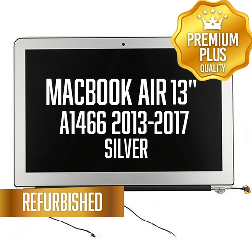 [LCD-MB-A1466-SI] Complete LCD Assembly set for Macbook Air 13"  (A1466 2013-2017) - Premium (Silver)