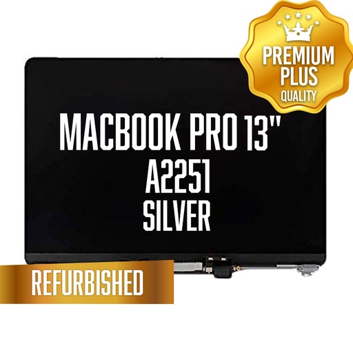 [LCD-MB-A2251-SI] Complete LCD Assembly set for Macbook Pro 13"  (A2251) - Premium (Silver)