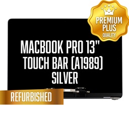 [LCD-MB-A1989-SI] Complete LCD Assembly set for Macbook Pro Touch Bar 13"  (A1989) - Refurbished (Silver)