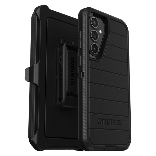 [77-94285] Otterbox - Defender Pro Case For Samsung Galaxy S23 Fe  - Black