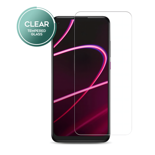 [TG-TMR-VP4G-CL] Clear Tempered Glass for T-Mobile Revvl V 4G (1 Pc)
