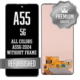 [LCD-A556-BK] LCD Assembly for Galaxy A55 (A556/2024) without Frame - All Colors (Refurbished)