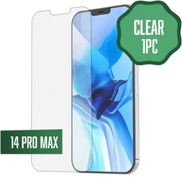 [TG-I14PM-1PC] Clear Tempered Glass for iPhone 14 Pro Max (6.7")(1 Pc)
