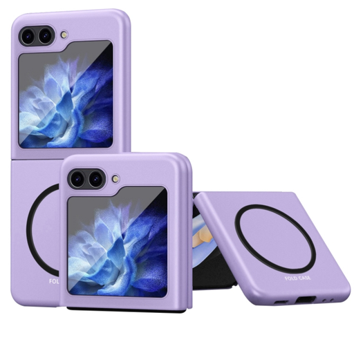 [CS-FL6-MPC-ROGO] Magnetic Protective Case for Z Flip 6 - Lilac