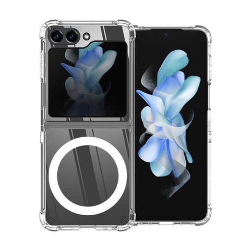 [CS-FL6-CCS-CLR] Clear Magnetic Case for Z Flip 6 - Clear