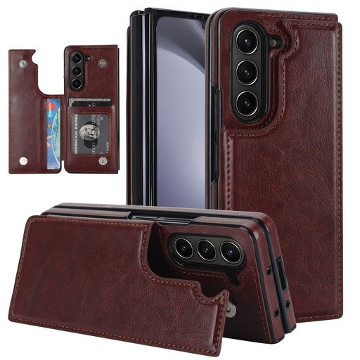 [CS-FD6-WTCKW02-BR] WTCKW02 Case for Z Fold 6 - Brown