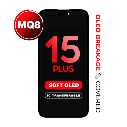 [LCD-I15M-SOL] OLED Assembly for iPhone 15 Plus (MQ8 / Soft Oled) (IC Transferable)