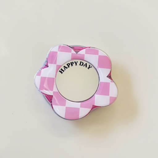 [AC-PS-PG-CK-PN] Magsockets - PopGrip - Checkers Pink