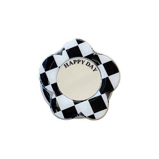 [AC-PS-PG-CK-BK] Magsockets - PopGrip - Checkers Black