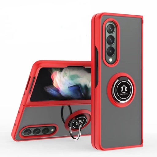 [CS-FD6-MTR-RD] Matte Ring  Case  Case for Z Fold 6 - Red