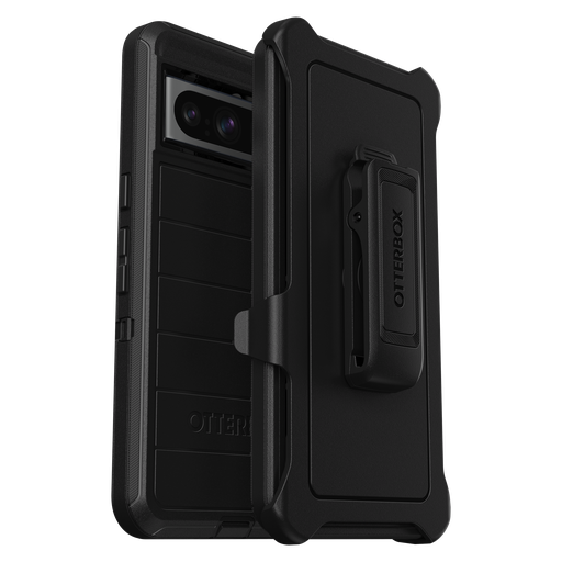 [77-94220] Otterbox - Defender Pro Case For Google Pixel 8 Pro  - Black