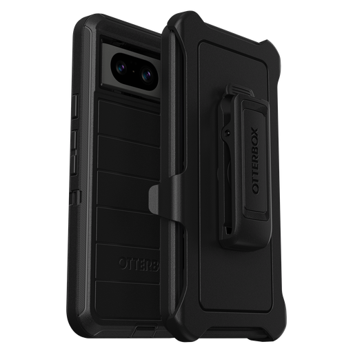[77-94196] Otterbox - Defender Pro Case For Google Pixel 8  - Black