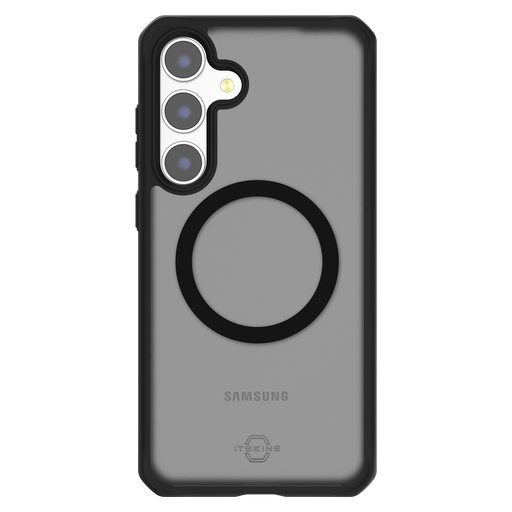 [SGKP-HMFRT-BLCK] Itskins - Hybridr Frost Magsafe Case For Samsung Galaxy S24 Plus - Black