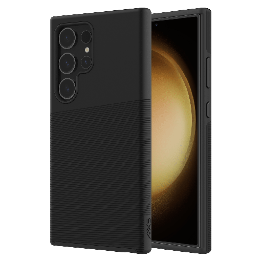 [SAMR1040] Axs - Protech Plus Case For Samsung Galaxy S24 Ultra - Black