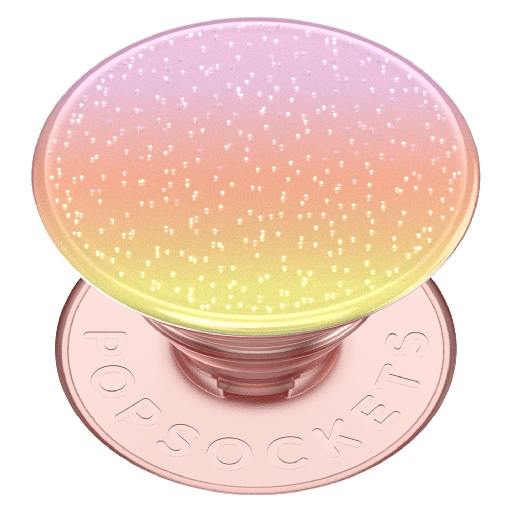 [808939] Popsockets - Popgrip Premium - Glitter Aura Sunrise