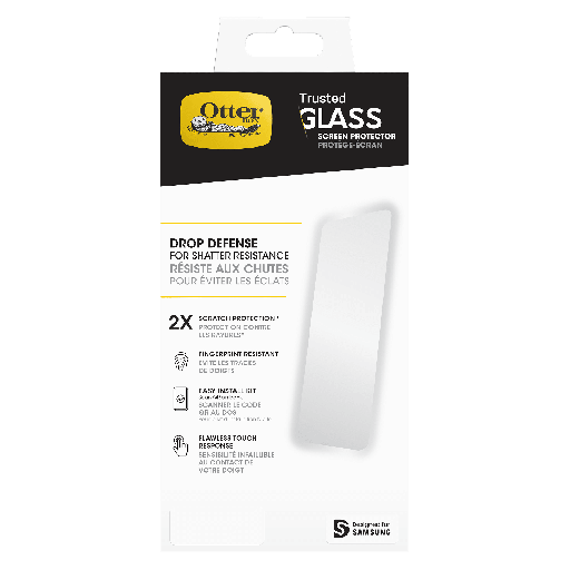 [77-92487] Otterbox - Glass Screen Protector For Samsung Galaxy A25 5g  - Clear