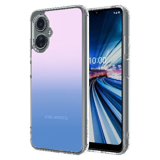 [AA-CELERO3-ICECASE-BLUPNK] Ampd - Flex Acrylic Ice Case For Celero 5g Gen 3 - Gradient Blue And Pink