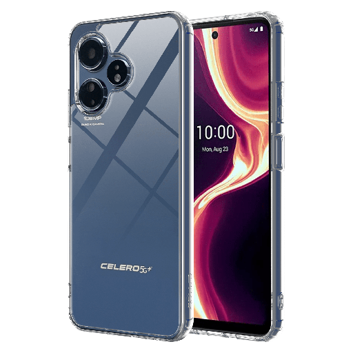 [AA-3PLSCELERO-TPUACRYLIC-CLR] Ampd - Tpu  /  Acrylic Crystal Clear Case For Celero 5g Plus Gen 3 - Clear