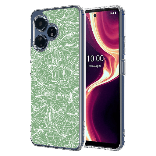 [AA-3PLSCELERO-HDPRINT-PALM] Ampd - Tpu  /  Acrylic Hd Print Case For Celero 5g Plus Gen 3 - Palm