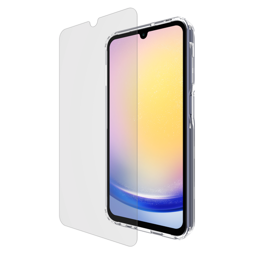 [CM053722] Case-mate - Protection Pack Tough Case And Glass Screen Protector For Samsung Galaxy A25 5g - Clear