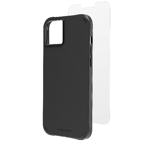 [CM049266] Case-mate - Protection Pack Magsafe Case And Glass Screen Protector For Apple Iphone 14 Plus - Black