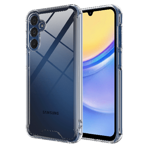 [AA-A255G-TPUACRYLIC-CLR] Ampd - Tpu  /  Acrylic Crystal Clear Case For Samsung Galaxy A25 5g - Clear
