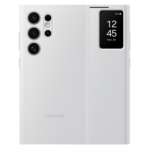 [EF-ZS928CWEGUS] Samsung - Smart View Wallet Case For Samsung Galaxy S24 Ultra - White