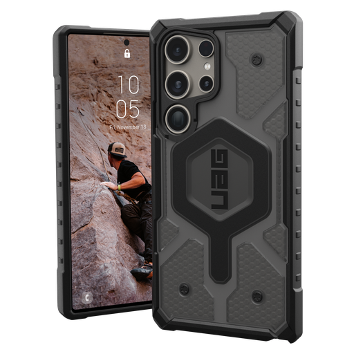 [214442113131] Urban Armor Gear Uag - Pathfinder Clear Case For Samsung Galaxy S24 Ultra - Ash