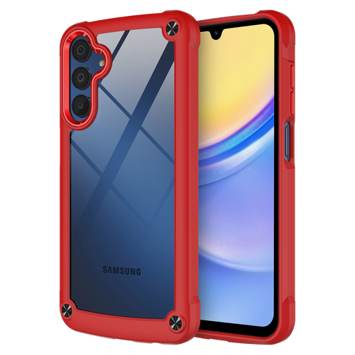 [AA-A155G-DURABUMP-RED] Ampd - Durabump Case For Samsung Galaxy A15 5g - Red
