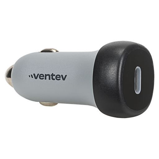 [CC30-HDBX-78170] Ventev - 30w Ultrafast Usb C Universal Car Charger - Dark Gray