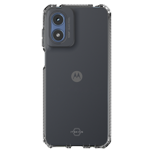 [MTUC-SPECM-SMOK] Itskins - Spectrumr Clear Case For Motorola Moto G Power 5g 2024 - Smoke