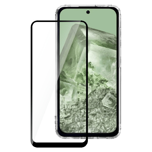 [AA-PIXEL8A-3DFULLFACED] Ampd - 3d Full Faced Tempered Glass For Google Pixel 8a - Clear