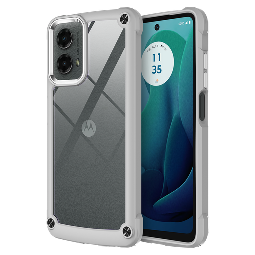 [AA-G5G24-DURABUMP-GRY] Ampd - Acrylic Durabump Case For Motorola Moto G 5g 2024 - Grey