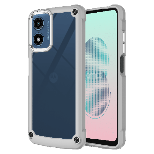 [AA-GSTYLUS5G24-DURABUMP-GRY] Ampd - Acrylic Durabump Case For Motorola Moto G Stylus 5g 2024 - Grey