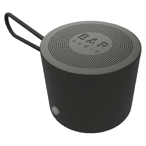 [BAR-SM-BT-SPKR] Bar Audio - Small Bluetooth Speaker - Gun Metal