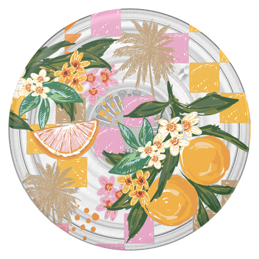 [807388] Popsockets - Popgrip - Plt Fruity Oil Cloth