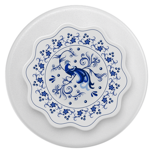 [807246] Popsockets - Magsafe Popgrip - Peacock Saucer