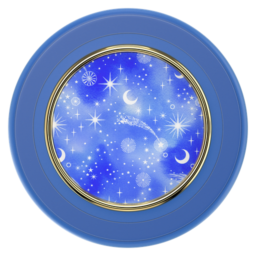 [807267] Popsockets - Magsafe Popgrip - Luxe Enamel Celestial