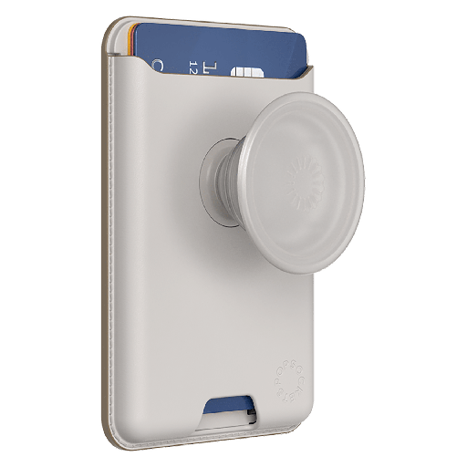 [807193] Popsockets - Softgoods Magsafe Popwallet Plus - Horchata