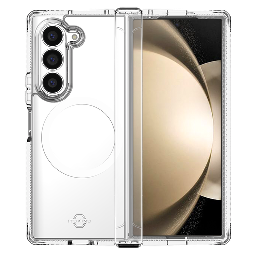 [SGQ6-HIMCL-TRSP] Itskins - Hybridr Clear Hinge Magsafe Case For Samsung Galaxy Z Fold6 - Transparent